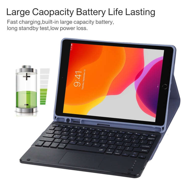 TG97BC Detachable Bluetooth Black Keyboard + Microfiber Leather Tablet Case for iPad 9.7 inch, wi...