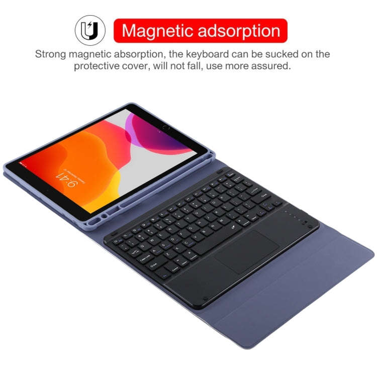 TG97BC Detachable Bluetooth Black Keyboard + Microfiber Leather Tablet Case for iPad 9.7 inch, wi...