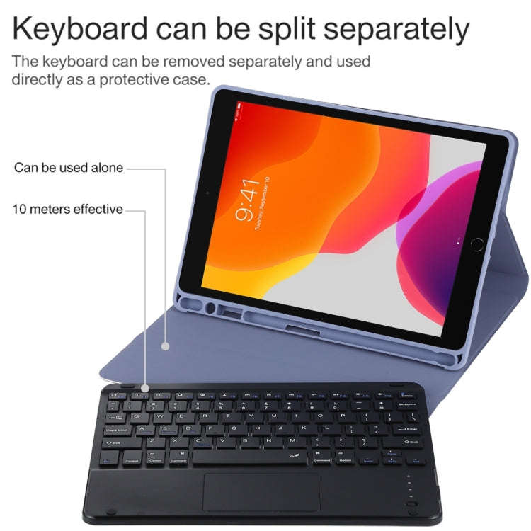 TG97BC Detachable Bluetooth Black Keyboard + Microfiber Leather Tablet Case for iPad 9.7 inch, wi...