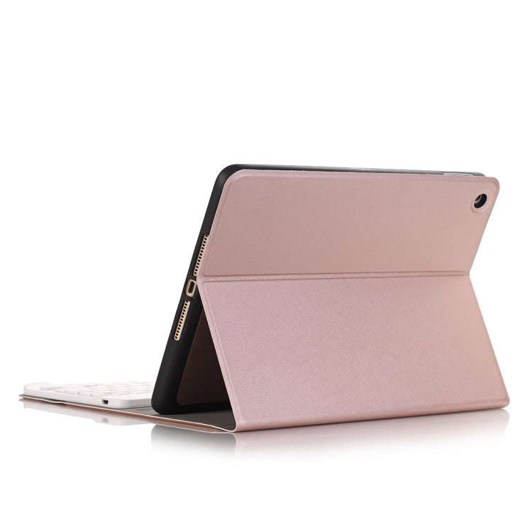 A102B For iPad 10.2 inch 2019 Ultra-thin Detachable Bluetooth Keyboard Leather Tablet Case with S...