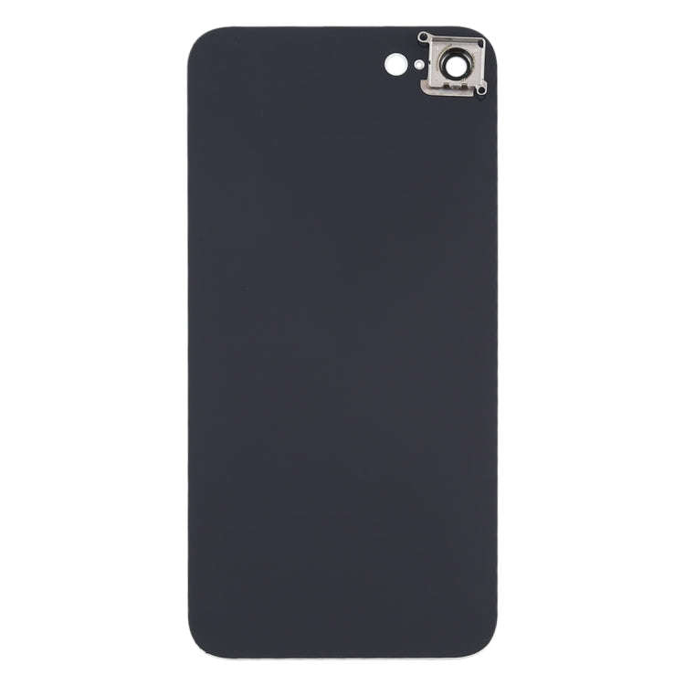 Glass Battery Back Cover with Camera Lens Cover for iPhone SE 2020(White)
