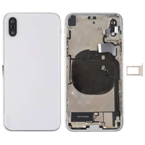 Battery Back Cover Assembly with Side Keys & Vibrator & Speaker Ringer Buzzer & Power Button + Vo...