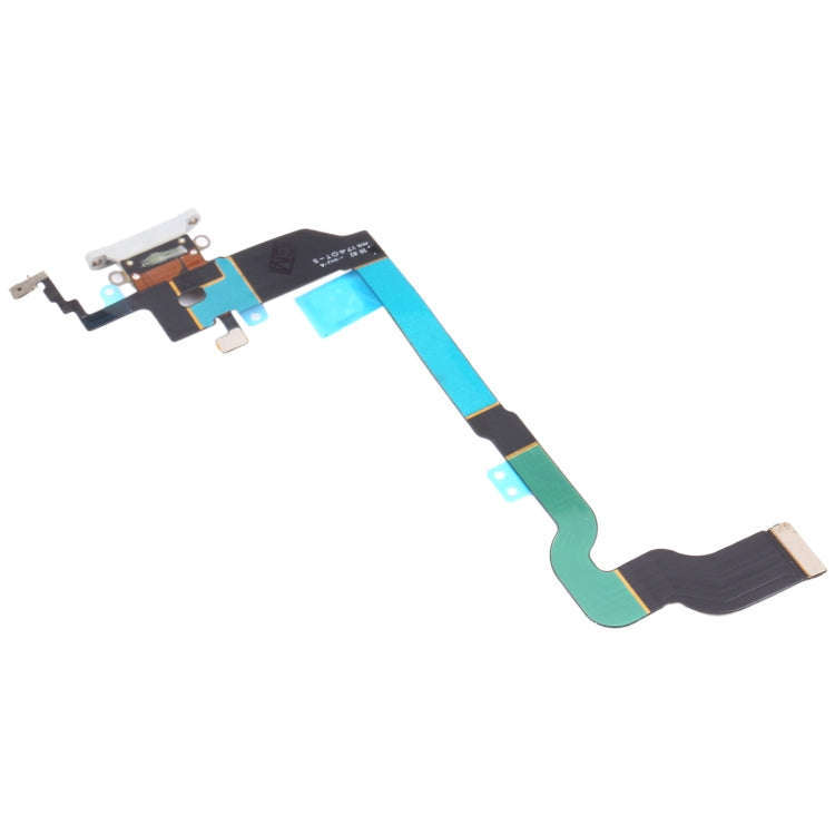 Original Charging Port Flex Cable for iPhone X (White)