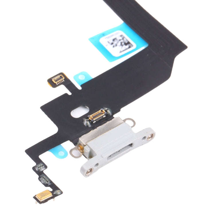 Original Charging Port Flex Cable for iPhone X (White)