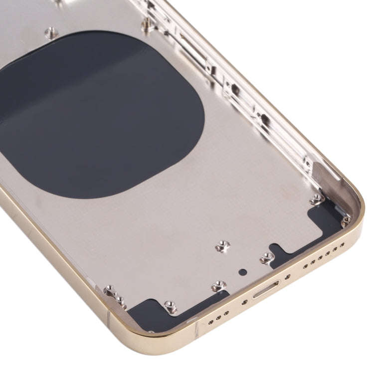 Back Housing Cover with Appearance Imitation of iP13 Pro for iPhone X(Gold)