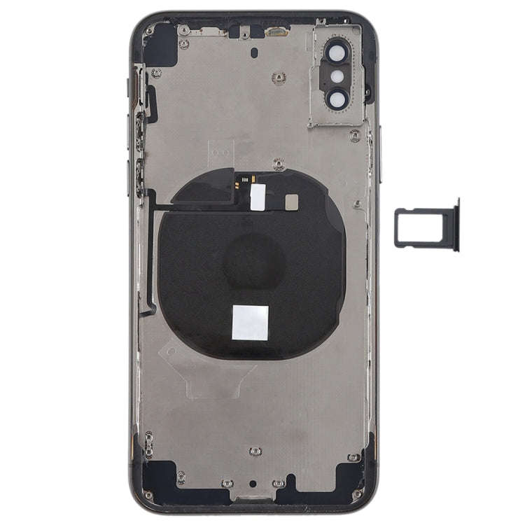 Battery Back Cover Assembly with Side Keys & Wireless Charging Module & Volume Button Flex Cable ...