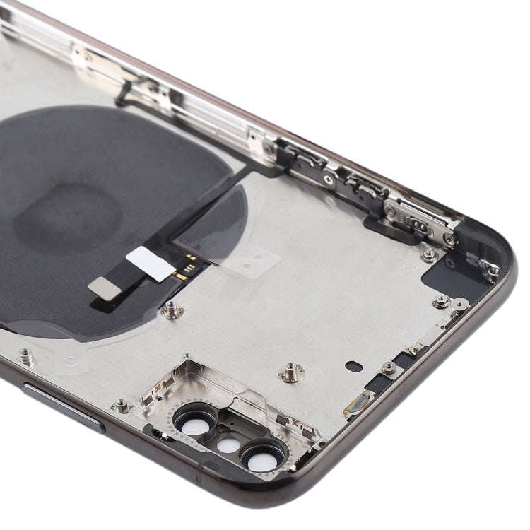 Battery Back Cover Assembly with Side Keys & Wireless Charging Module & Volume Button Flex Cable ...