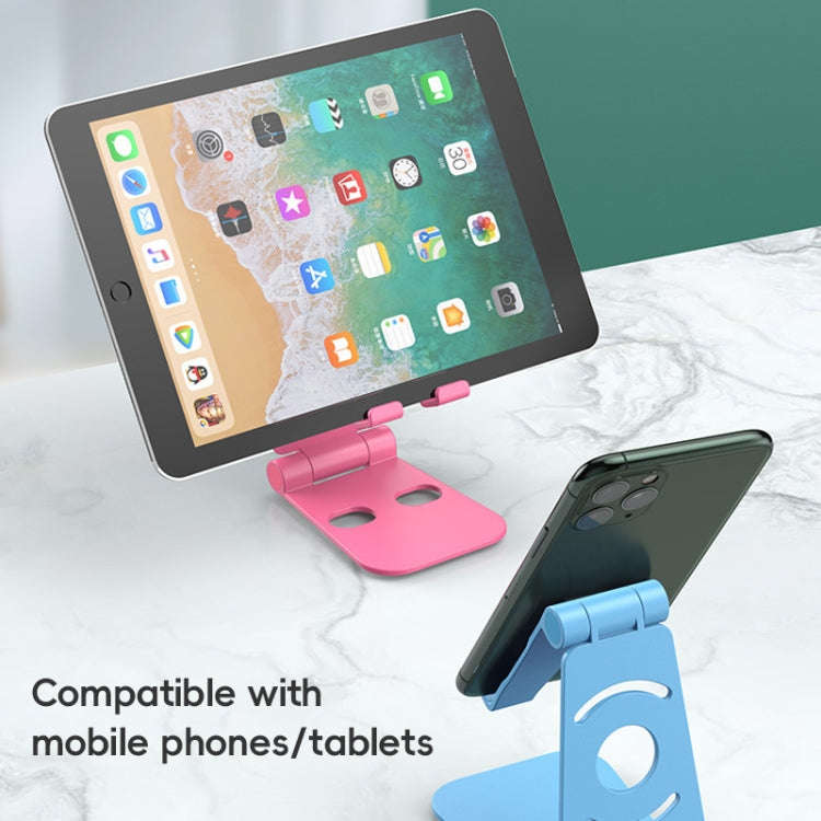 WQ-02 Foldable Creative Lazy Bracket Phone Holder (Pink)