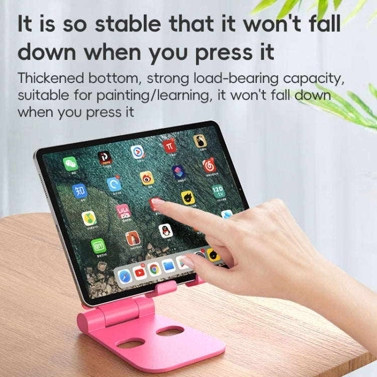 WQ-02 Foldable Creative Lazy Bracket Phone Holder (Black)