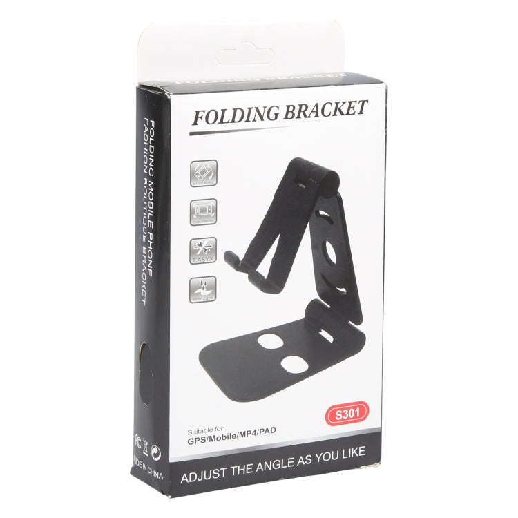 WQ-02 Foldable Creative Lazy Bracket Phone Holder (Blue)