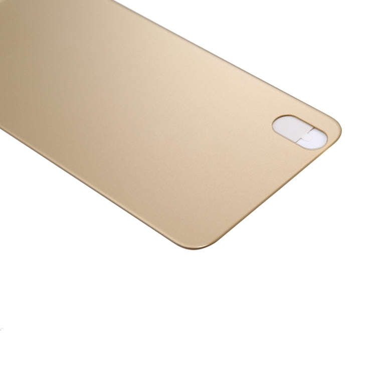 Glass Battery Back Cover for iPhone X(Gold)