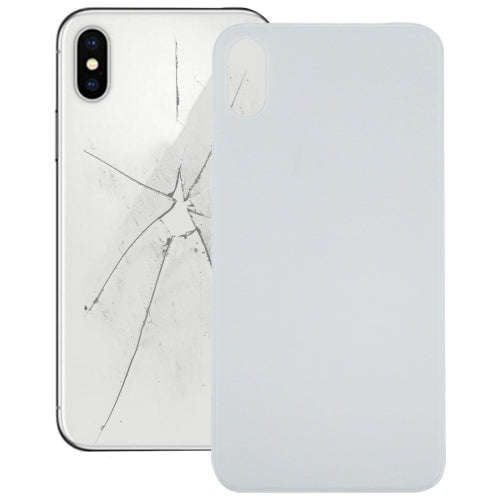 Glass Battery Back Cover for iPhone XS Max(White)
