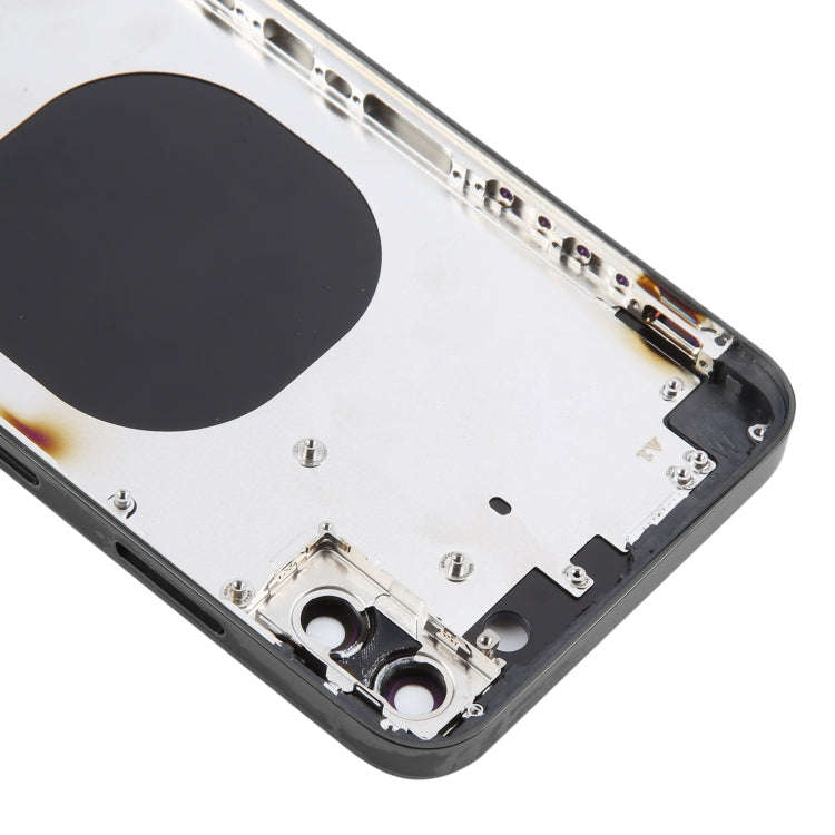 Back Cover with Appearance Imitation of iP14 Pro Max for iPhone XS Max(Black)
