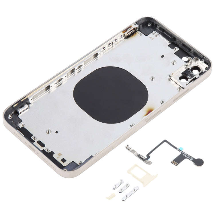 Back Cover with Appearance Imitation of iP14 Pro Max for iPhone XS Max(Gold)