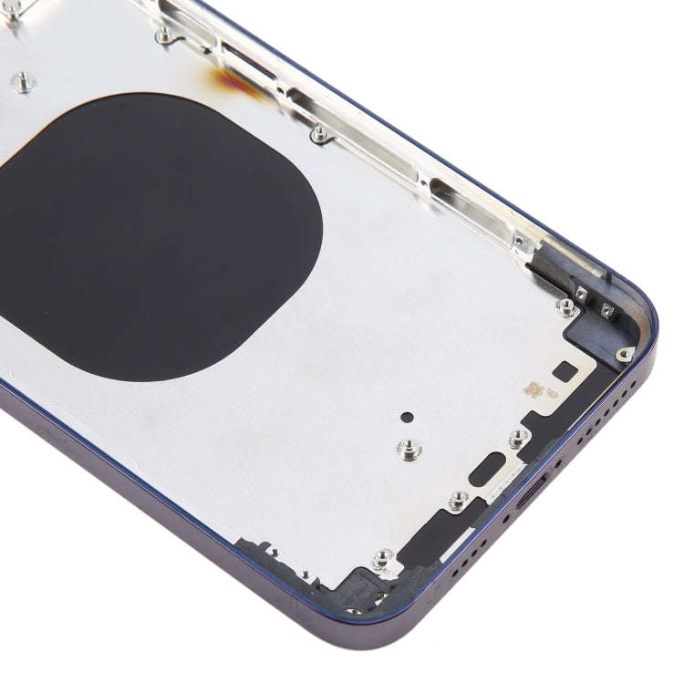 Back Cover with Appearance Imitation of iP14 Pro Max for iPhone XS Max(Purple)