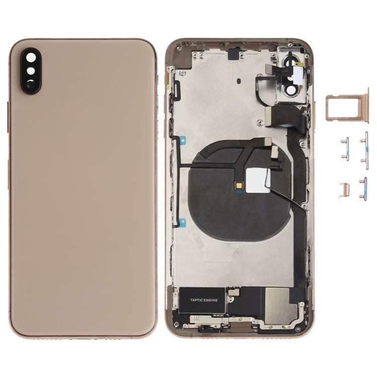 Battery Back Cover Assembly (with Side Keys & Speaker Ringer Buzzer & Motor & Camera Lens & Card ...
