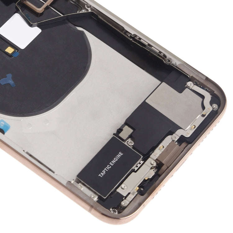Battery Back Cover Assembly (with Side Keys & Speaker Ringer Buzzer & Motor & Camera Lens & Card ...