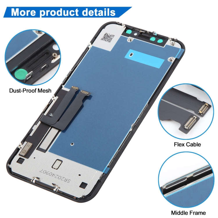 JK incell LCD Screen for iPhone XR(Black)