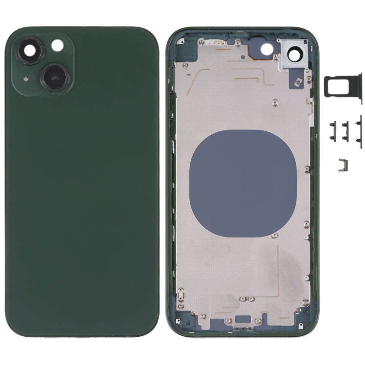 Back Housing Cover with Appearance Imitation of iP13 for iPhone XR(Green)