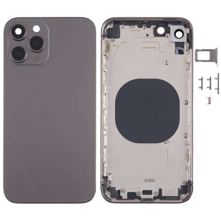 Stainless Steel Material Back Housing Cover with Appearance Imitation of iP13 Pro for iPhone XR(B...