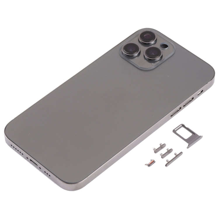 Stainless Steel Material Back Housing Cover with Appearance Imitation of iP13 Pro for iPhone XR(B...