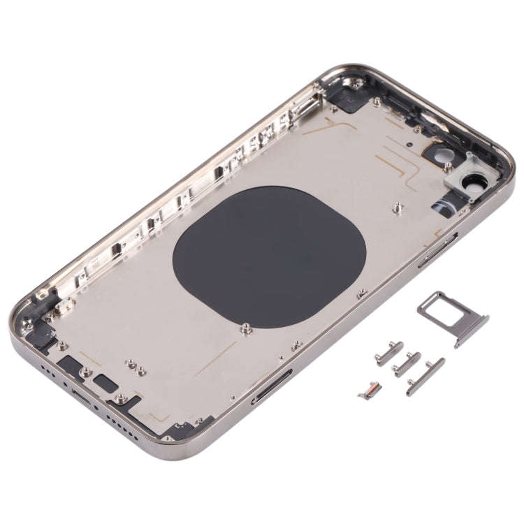 Stainless Steel Material Back Housing Cover with Appearance Imitation of iP13 Pro for iPhone XR(B...