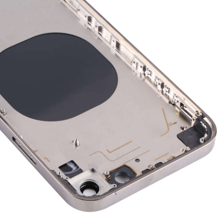 Stainless Steel Material Back Housing Cover with Appearance Imitation of iP13 Pro for iPhone XR(B...