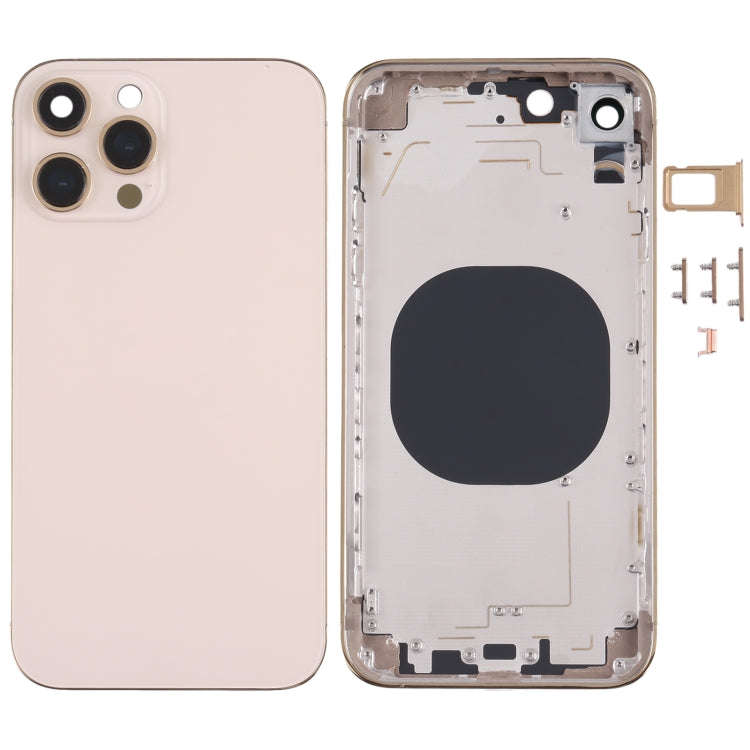 Stainless Steel Material Back Housing Cover with Appearance Imitation of iP13 Pro for iPhone XR(G...
