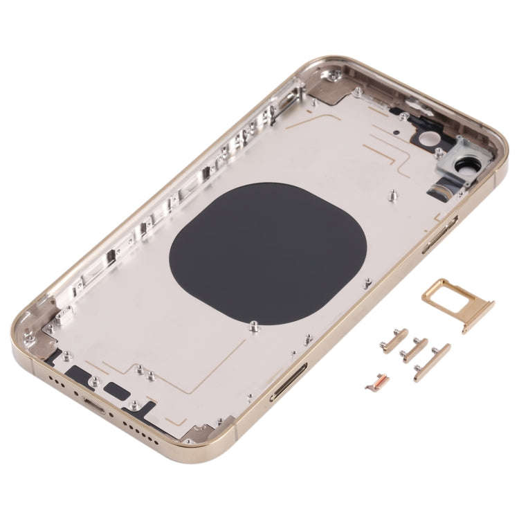 Stainless Steel Material Back Housing Cover with Appearance Imitation of iP13 Pro for iPhone XR(G...