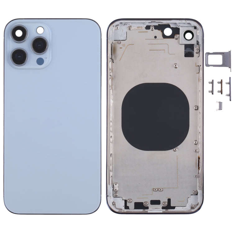 Stainless Steel Material Back Housing Cover with Appearance Imitation of iP13 Pro for iPhone XR(B...
