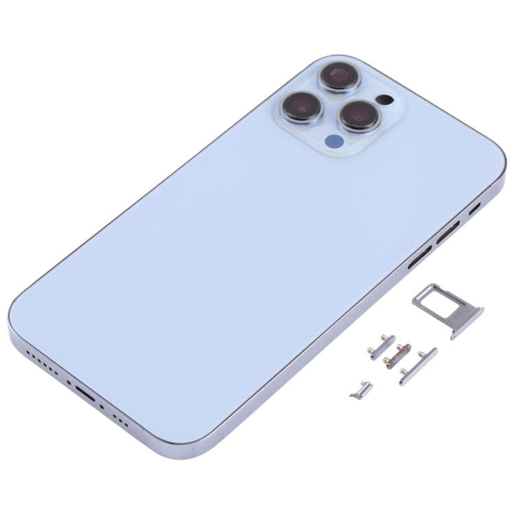 Stainless Steel Material Back Housing Cover with Appearance Imitation of iP13 Pro for iPhone XR(B...
