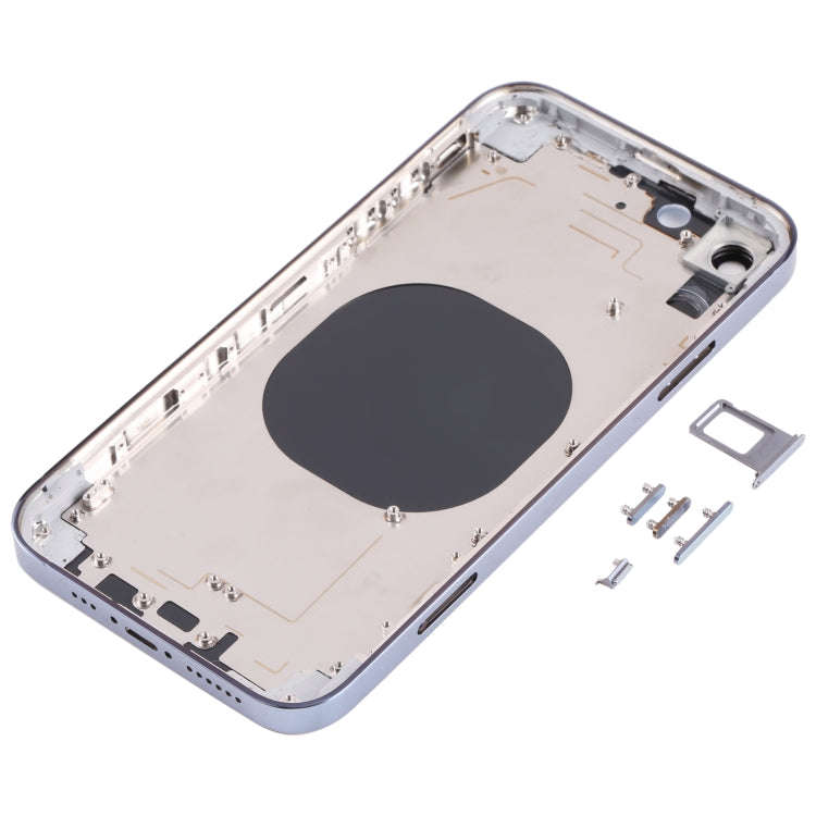 Stainless Steel Material Back Housing Cover with Appearance Imitation of iP13 Pro for iPhone XR(B...