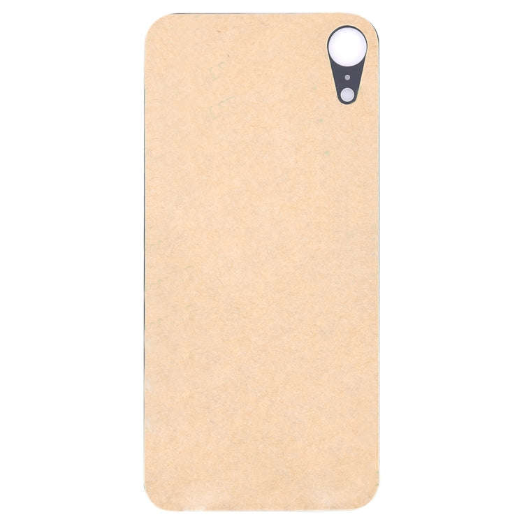 Easy Replacement Big Camera Hole Glass Back Battery Cover with Adhesive for iPhone XR(Red)