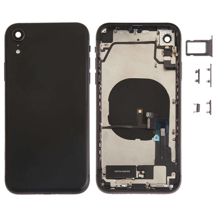 Battery Back Cover Assembly (with Side Keys & Speaker Ringer Buzzer & Motor & Camera Lens & Card ...