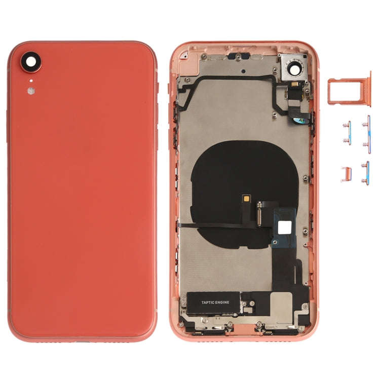 Battery Back Cover Assembly (with Side Keys & Speaker Ringer Buzzer & Motor & Camera Lens & Card ...