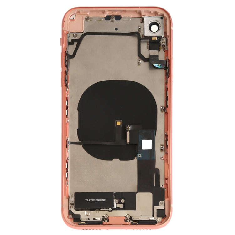 Battery Back Cover Assembly (with Side Keys & Speaker Ringer Buzzer & Motor & Camera Lens & Card ...