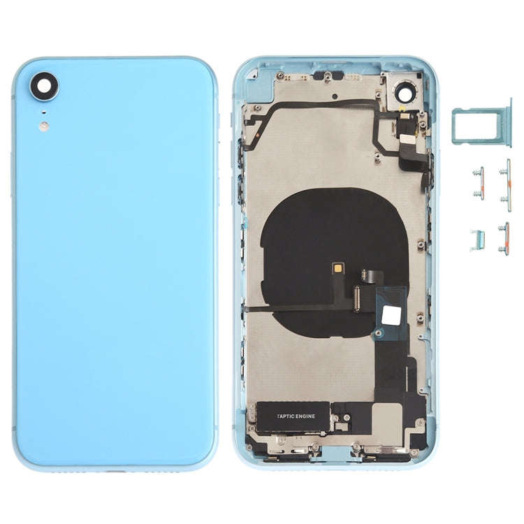 Battery Back Cover Assembly (with Side Keys & Speaker Ringer Buzzer & Motor & Camera Lens & Card ...