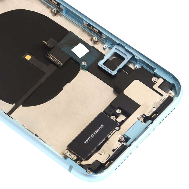 Battery Back Cover Assembly (with Side Keys & Speaker Ringer Buzzer & Motor & Camera Lens & Card ...
