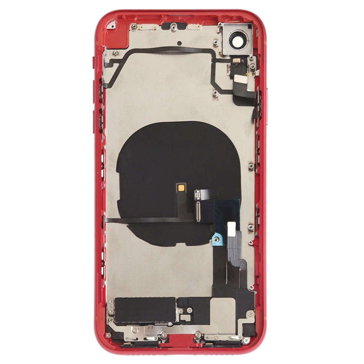 Battery Back Cover Assembly (with Side Keys & Speaker Ringer Buzzer & Motor & Camera Lens & Card ...