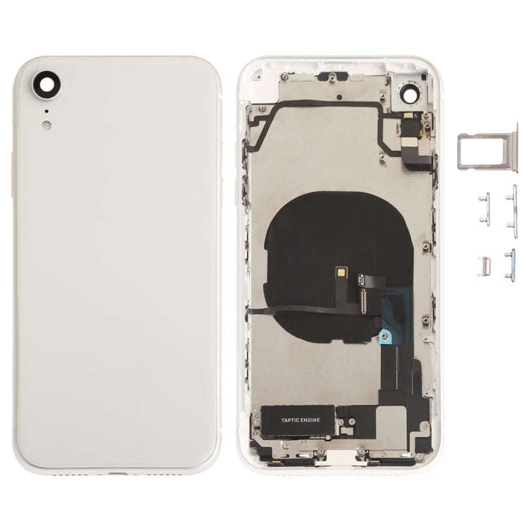 Battery Back Cover Assembly (with Side Keys & Speaker Ringer Buzzer & Motor & Camera Lens & Card ...