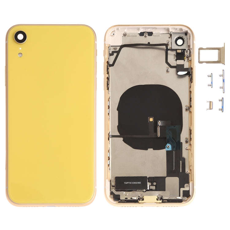 Battery Back Cover Assembly (with Side Keys & Speaker Ringer Buzzer & Motor & Camera Lens & Card ...