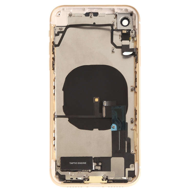 Battery Back Cover Assembly (with Side Keys & Speaker Ringer Buzzer & Motor & Camera Lens & Card ...