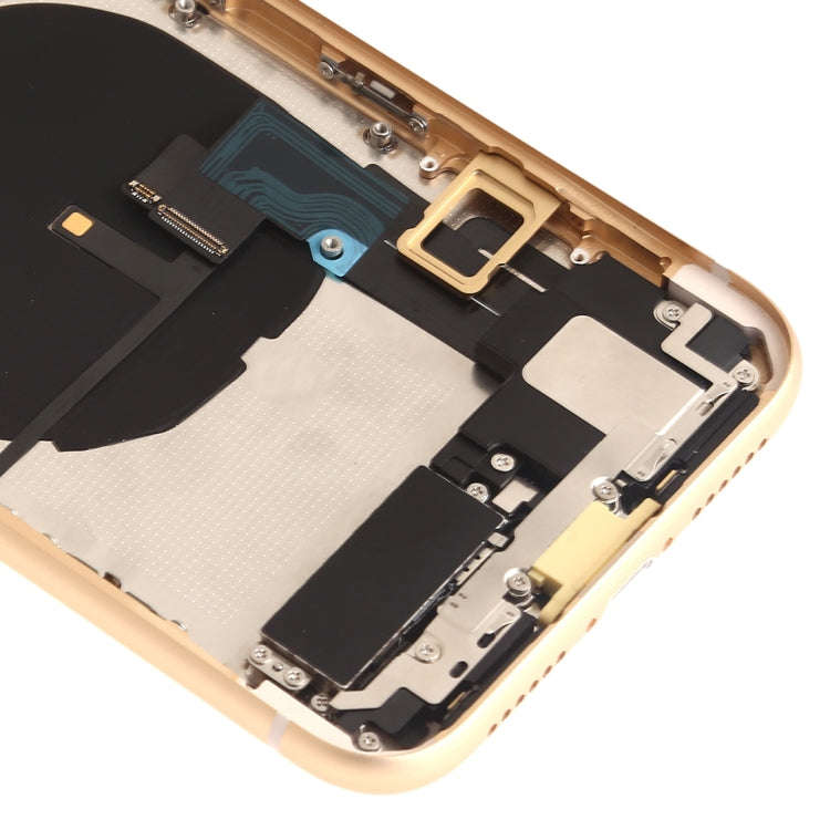 Battery Back Cover Assembly (with Side Keys & Speaker Ringer Buzzer & Motor & Camera Lens & Card ...
