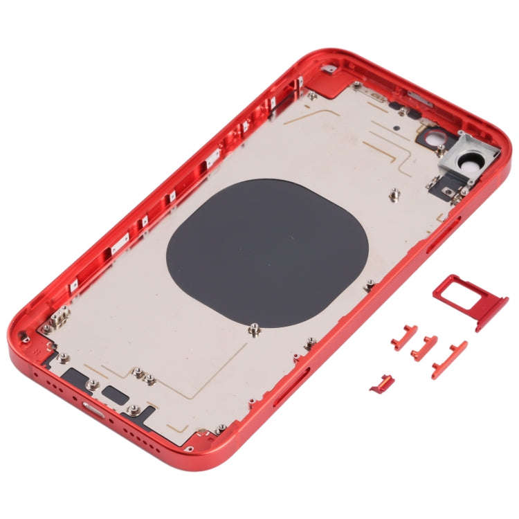 Back Housing Cover with Appearance Imitation of iP13 for iPhone XR(Red)