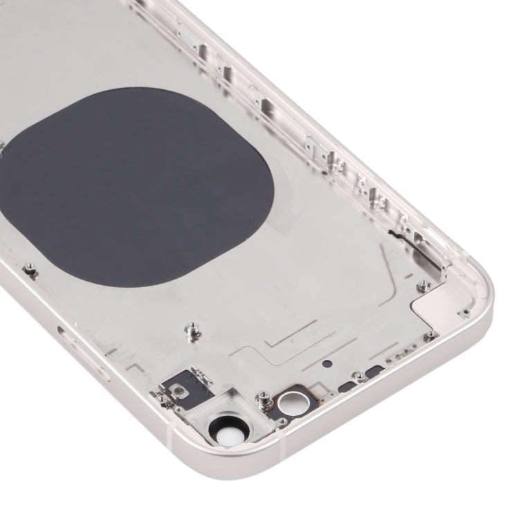 Back Housing Cover with Appearance Imitation of iP13 for iPhone XR(White)