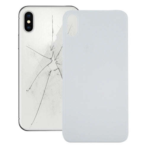 Glass Battery Back Cover for iPhone XS(White)