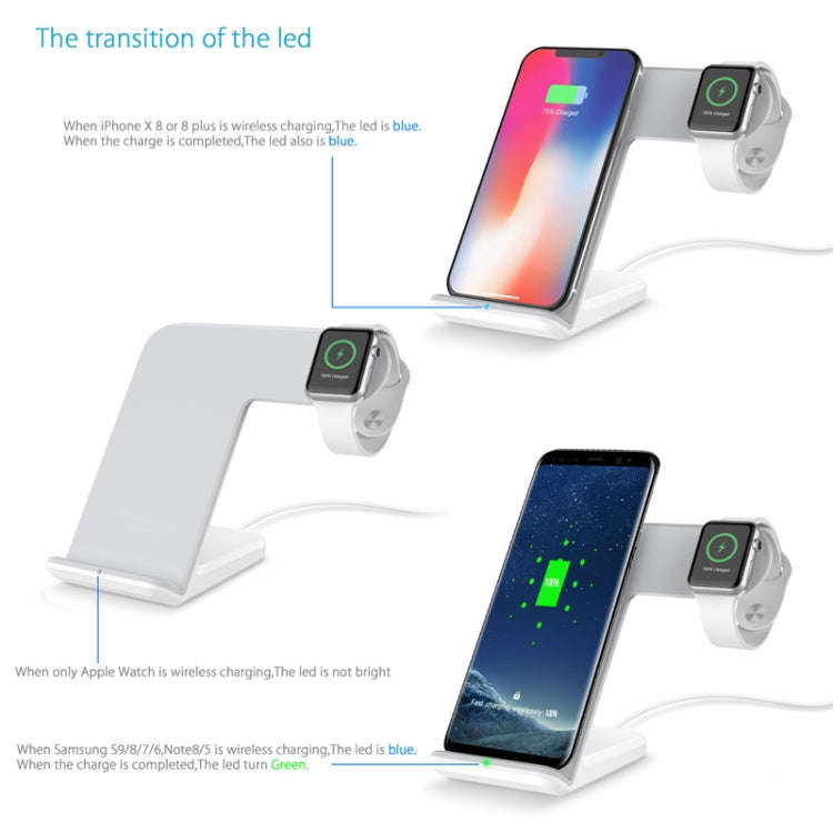 F11 Vertical Magnetic Wireless Charger for QI Charging Standard Mobile Phones & Apple Watch Serie...