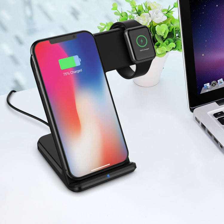 F11 Vertical Magnetic Wireless Charger for QI Charging Standard Mobile Phones & Apple Watch Serie...