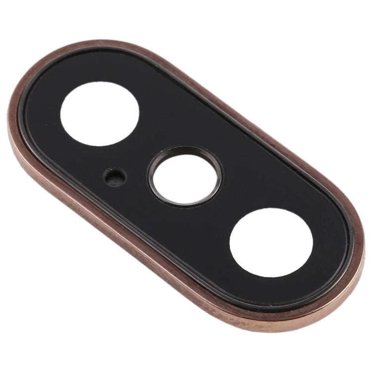 Back Camera Bezel with Lens Cover for iPhone XS / XS Max(Gold)