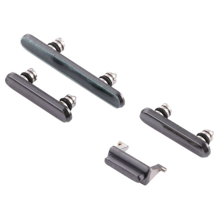 Side Keys (Power Button + Volume Button + Mute Button) for iPhone XS / XS Max(Black)